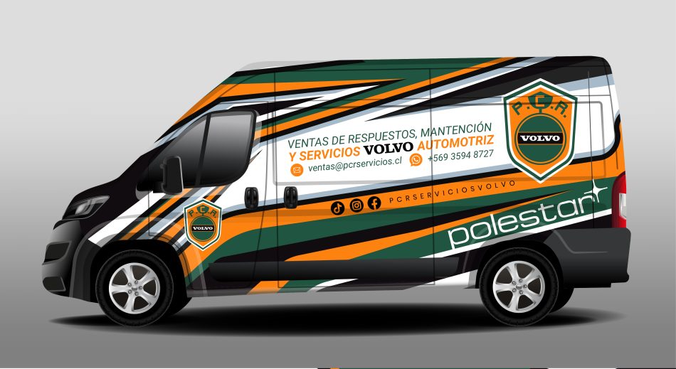 Branding Camioneta PCR Automotriz